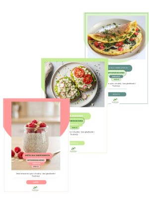 PAKIET 3 DIET WYSOKOBIAŁKOWYCH DLA ZABIEGANYCH – 7 DNIOWYCH